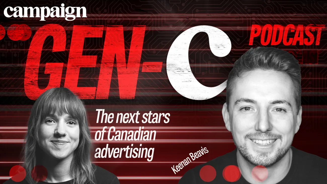 Campaign Canada Gen-C podcast artwork featuring Keenan Beavis
